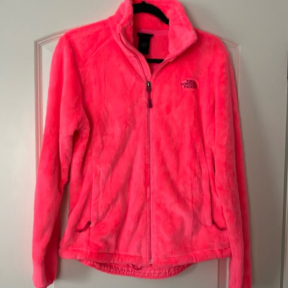 The Northface Osito Neon Pink Jacket Medium